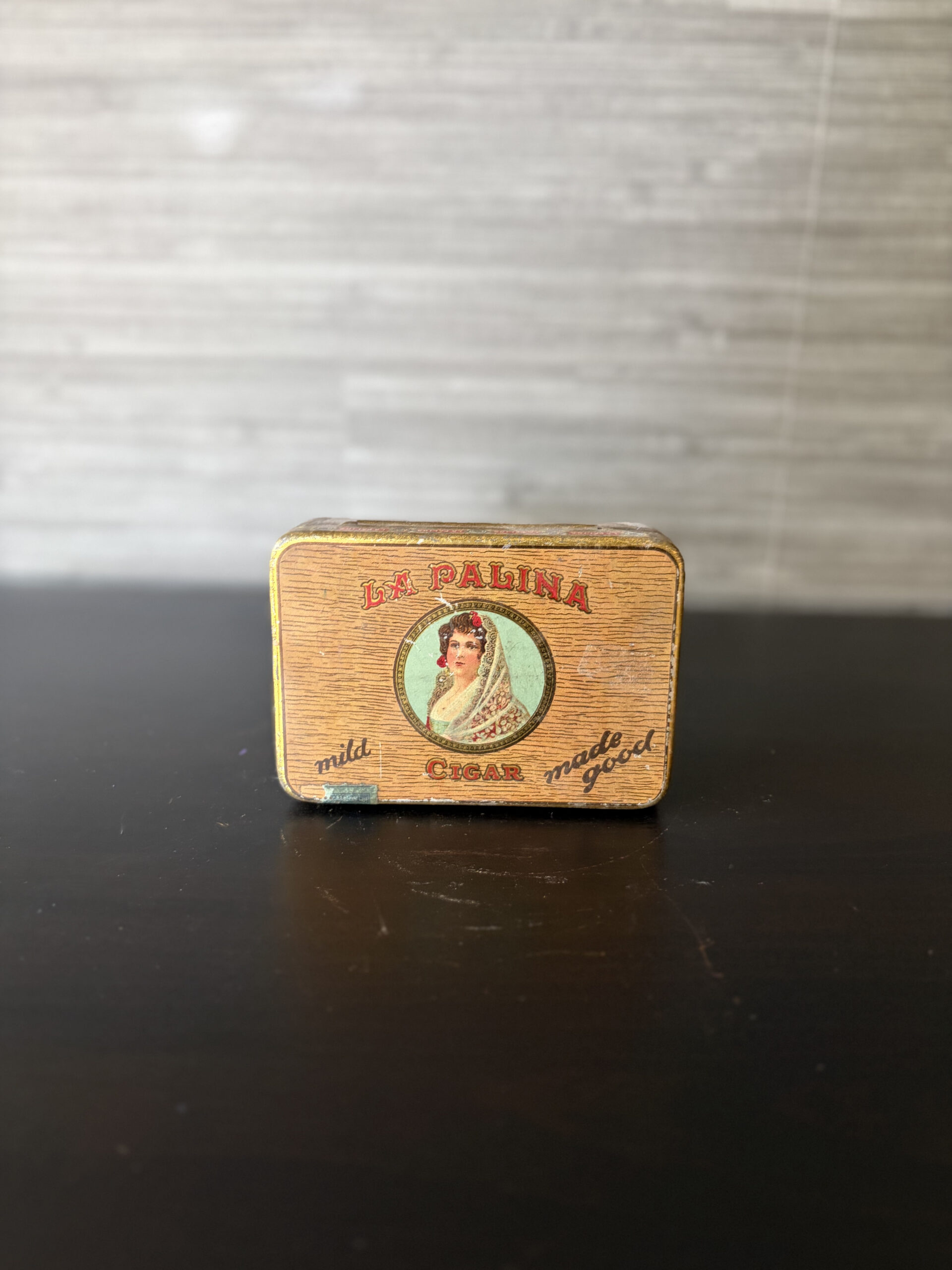 vintage la palina senators cigar tin congress cigar co. pocket box vintage la palina senators cigar tin congress cigar co. pocket box