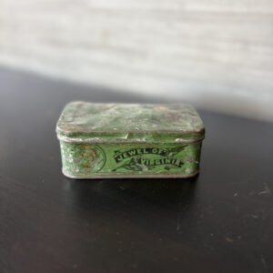 vintage jewel of virginia tobacco tin cameron & cameron cut plug box