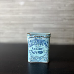 vintage edgeworth ready rubbed tobacco tin larus & bro. richmond va