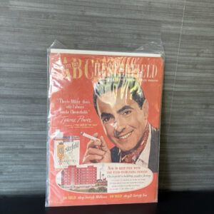 Shop vintage 1948 chesterfield tyrone power cigarette ad