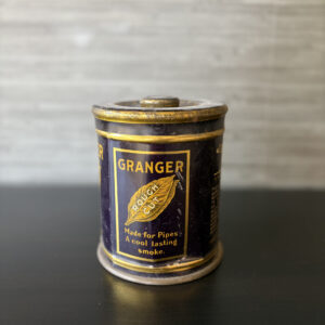 Home vintage granger rough cut pipe tobacco tin liggett & myers