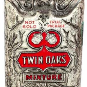 twin oaks tobacco tin sample