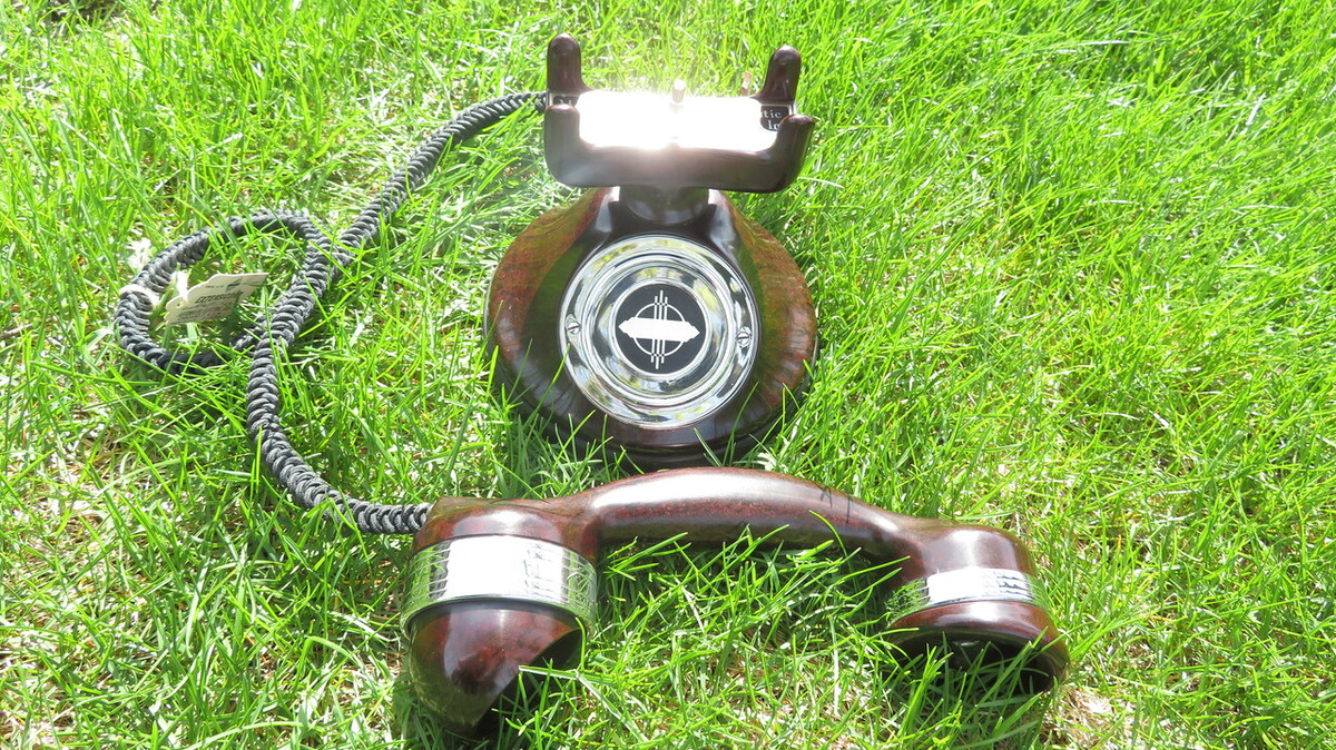 antique telephone automatic electric monophone 1a original mahogany 1920s phone antique telephone automatic electric monophone 1a original mahogany 1920s phone