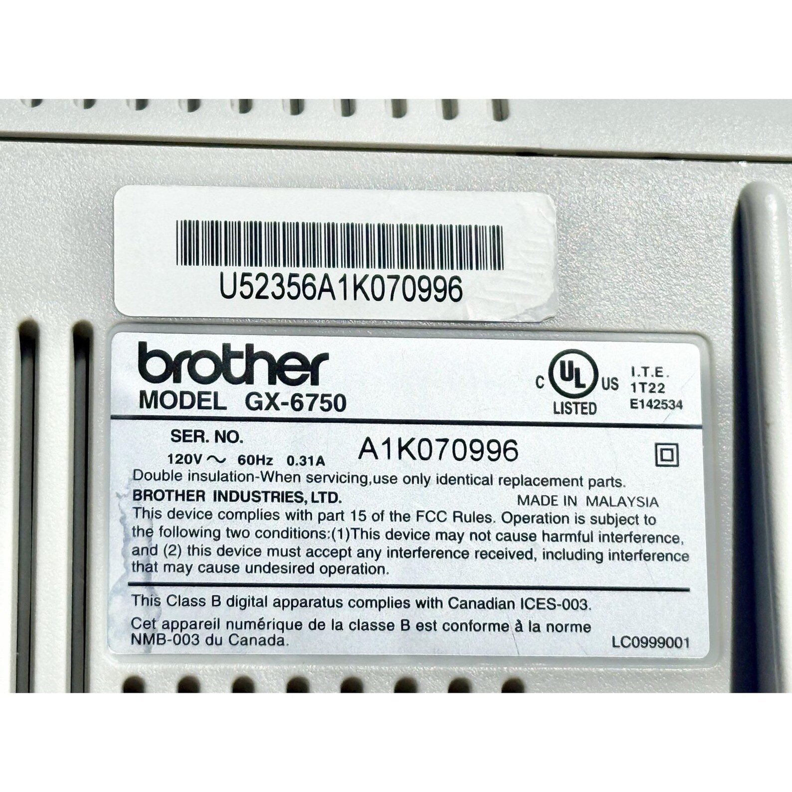 brother correctronic gx 6750 electronic typewriter with extra ink tested/working brother correctronic gx 6750 electronic typewriter with extra ink tested/working