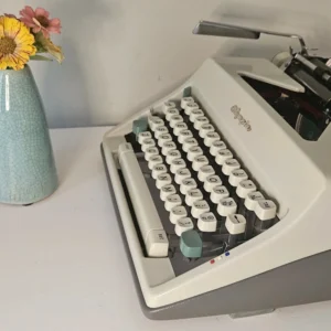 circa 1964 olympia sm9 vintage manual typewriter with case