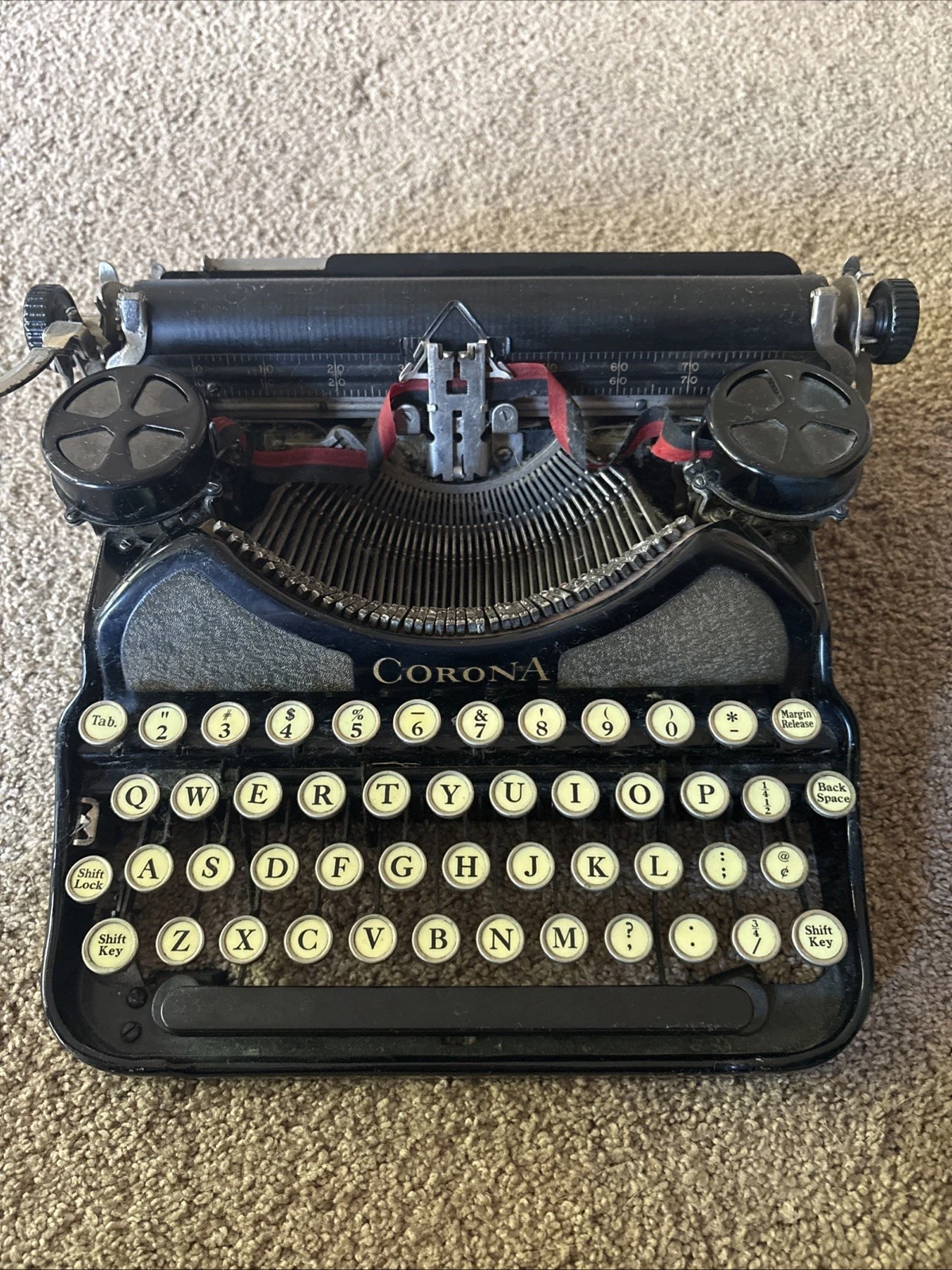 corona 4 portable typewriter from the 1920’s corona 4 portable typewriter from the 1920’s