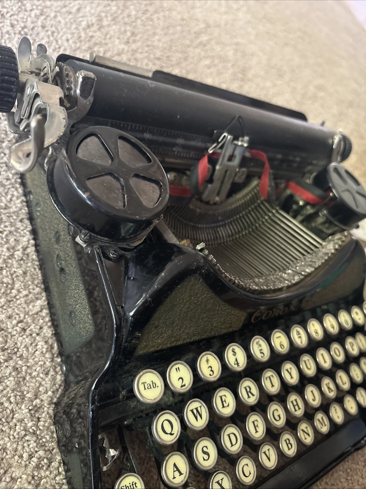 corona 4 portable typewriter from the 1920’s corona 4 portable typewriter from the 1920’s