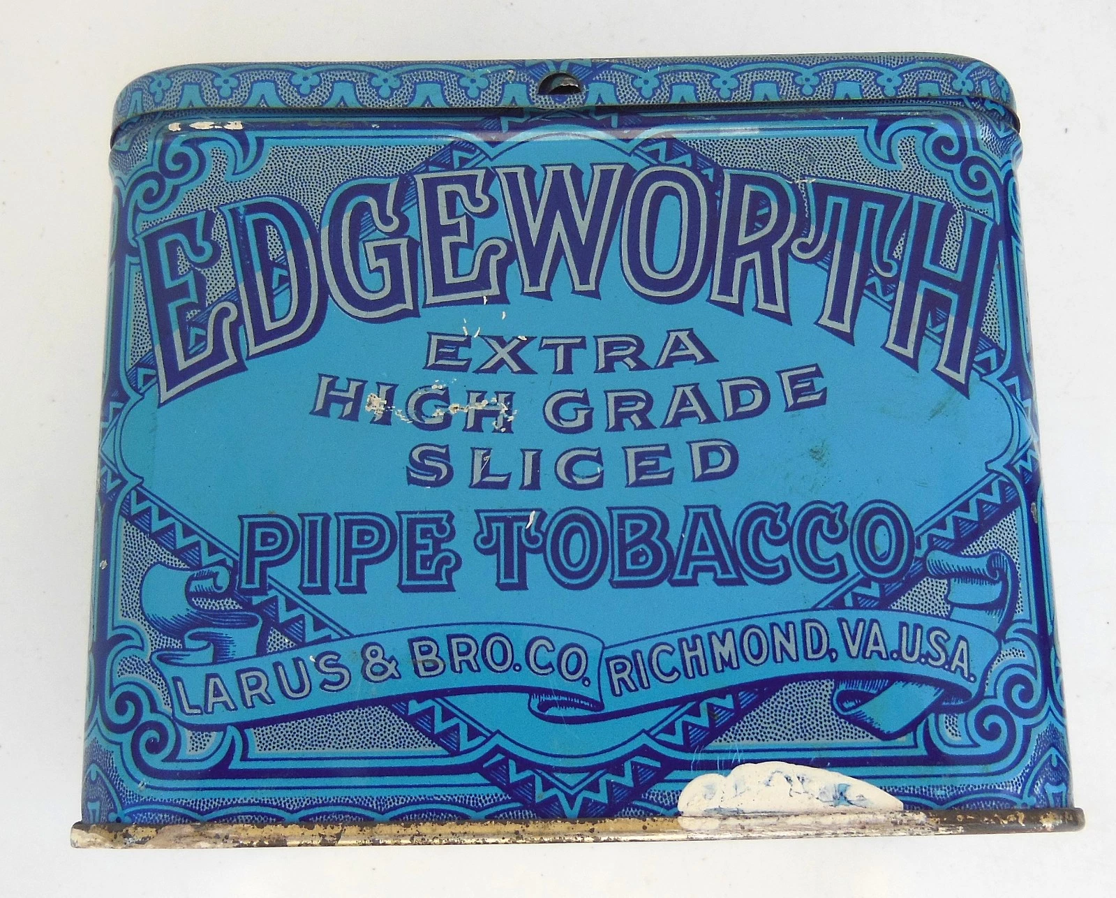 5 vintage edgeworth tobacco tins w/hinged lids 5 vintage edgeworth tobacco tins w/hinged lids