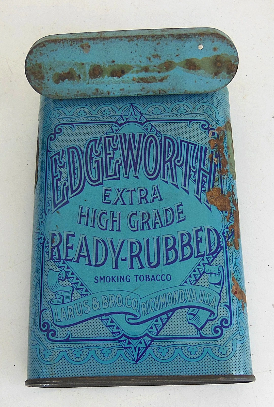 5 vintage edgeworth tobacco tins w/hinged lids 5 vintage edgeworth tobacco tins w/hinged lids