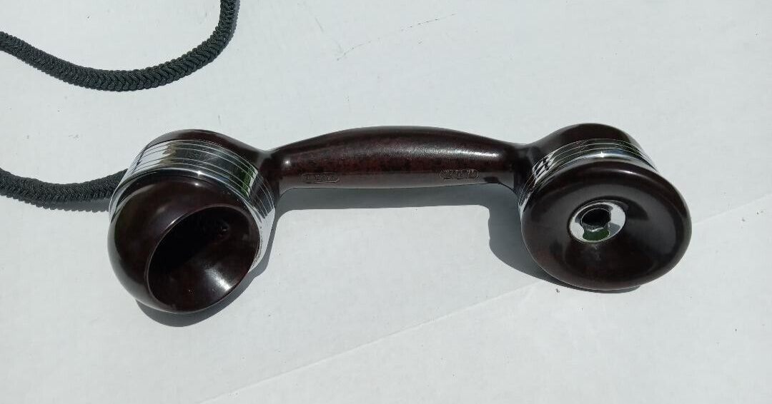 antique telephone automatic electric monophone 1a original mahogany 1920s phone antique telephone automatic electric monophone 1a original mahogany 1920s phone