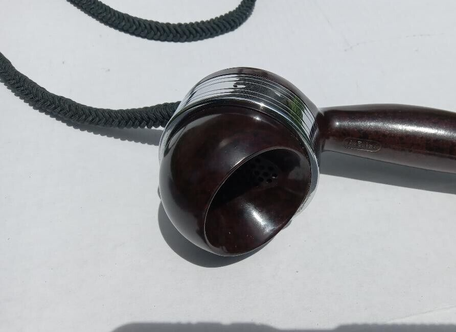 antique telephone automatic electric monophone 1a original mahogany 1920s phone antique telephone automatic electric monophone 1a original mahogany 1920s phone
