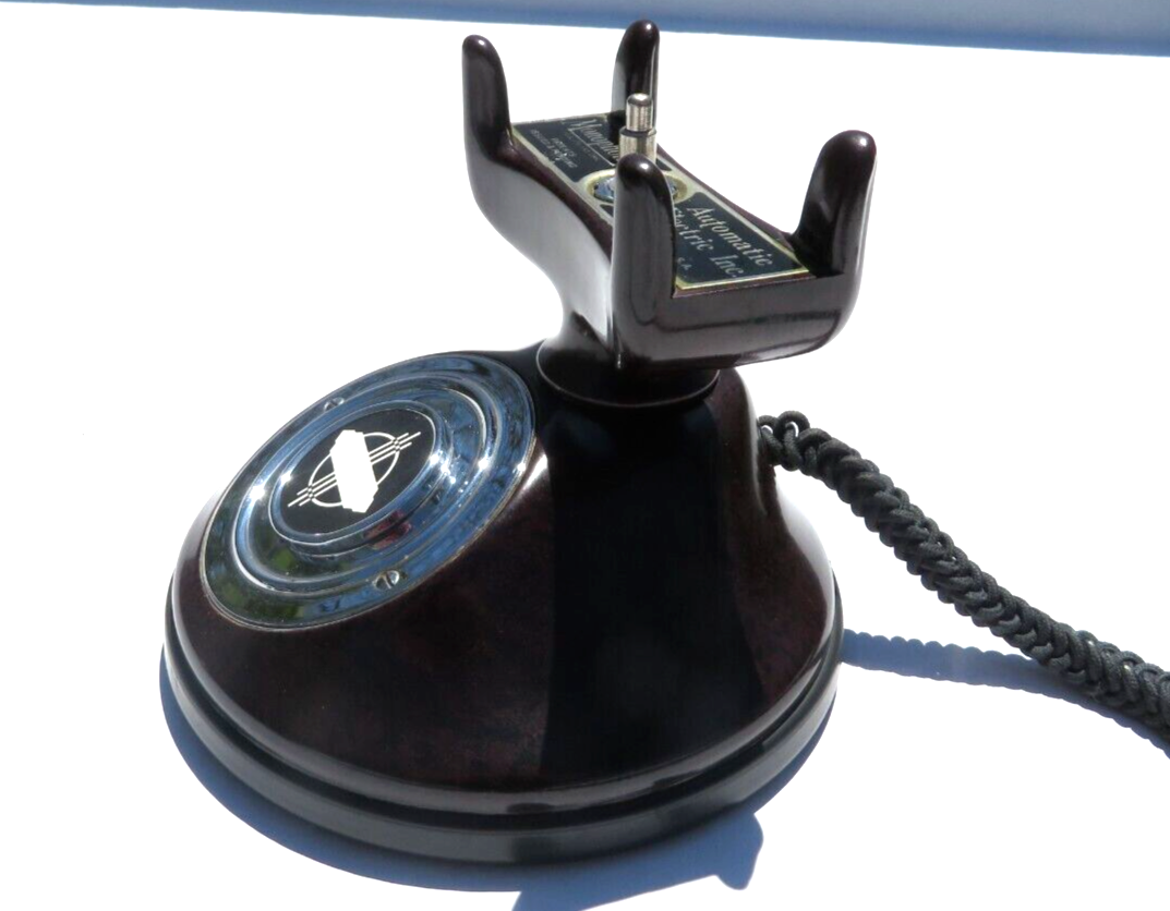 antique telephone automatic electric monophone 1a original mahogany 1920s phone antique telephone automatic electric monophone 1a original mahogany 1920s phone
