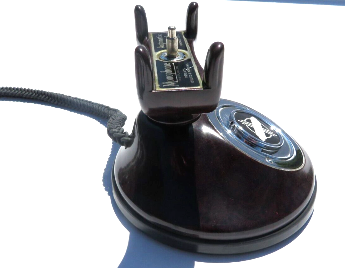 antique telephone automatic electric monophone 1a original mahogany 1920s phone antique telephone automatic electric monophone 1a original mahogany 1920s phone